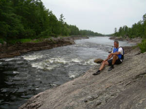 french_2014/bryan-contempating-the-rapids.JPG